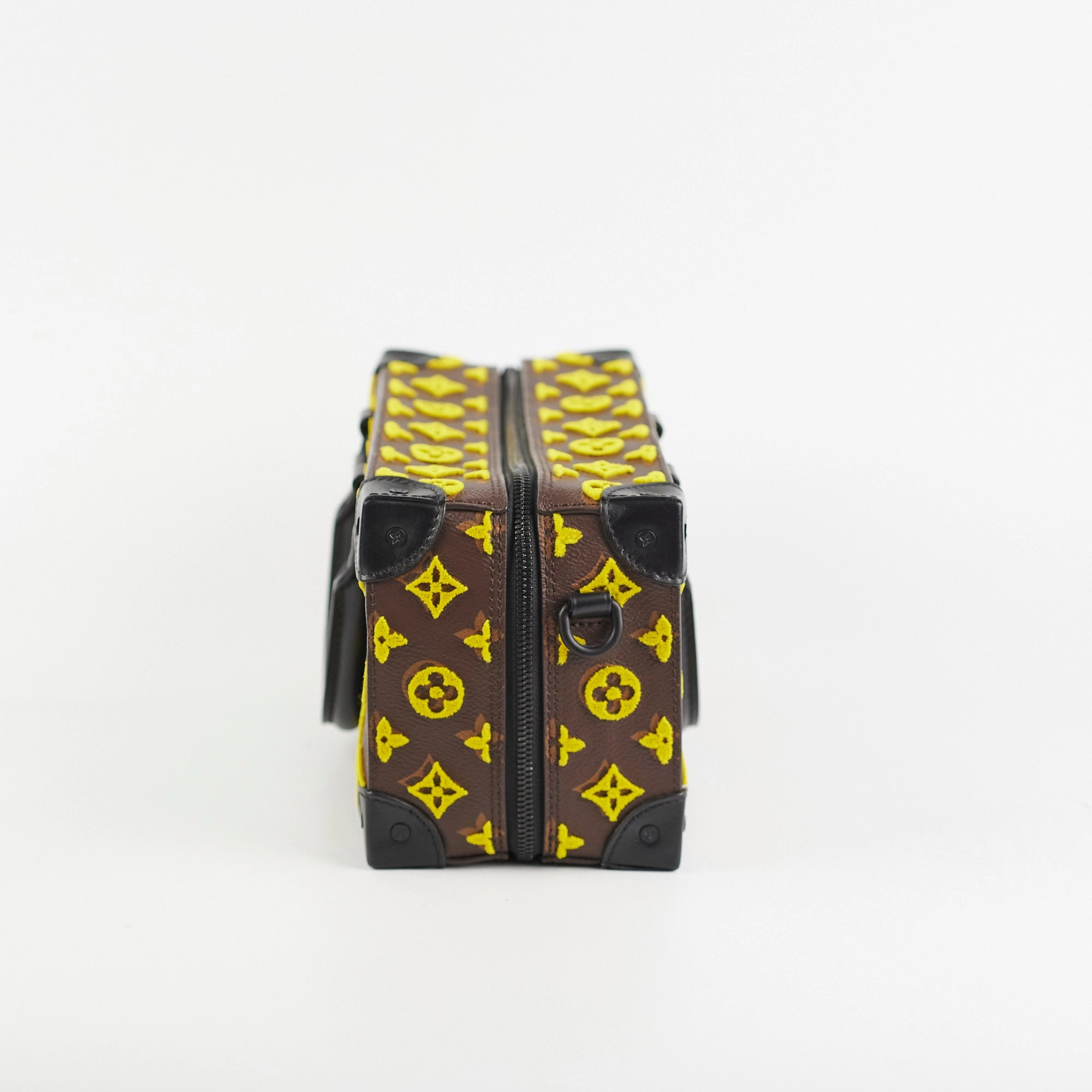 Louis Vuitton Monogram Taffetage Speedy Soft Trunk