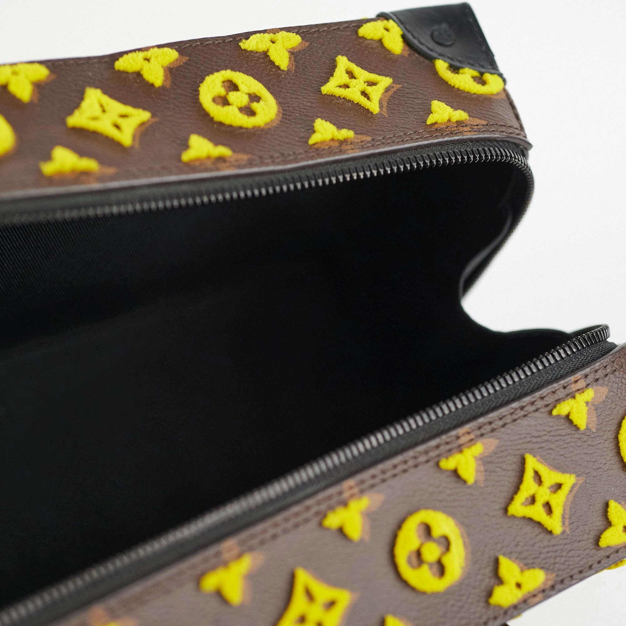 Louis Vuitton Monogram Taffetage Speedy Soft Trunk