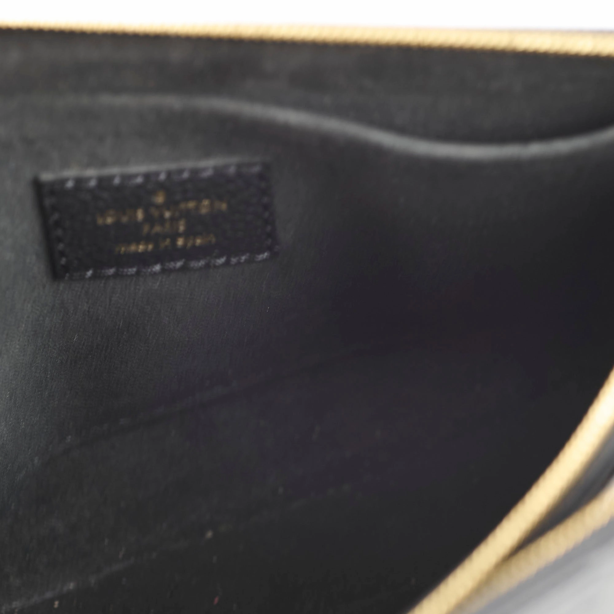 Louis Vuitton Multi Pochette Accessories Black