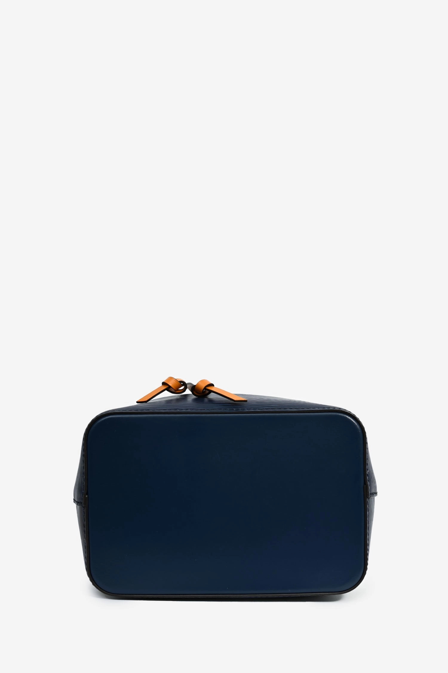 Louis Vuitton Navy Blue Epi Leather/Mustard Yellow NoNo BB Bucket Bag