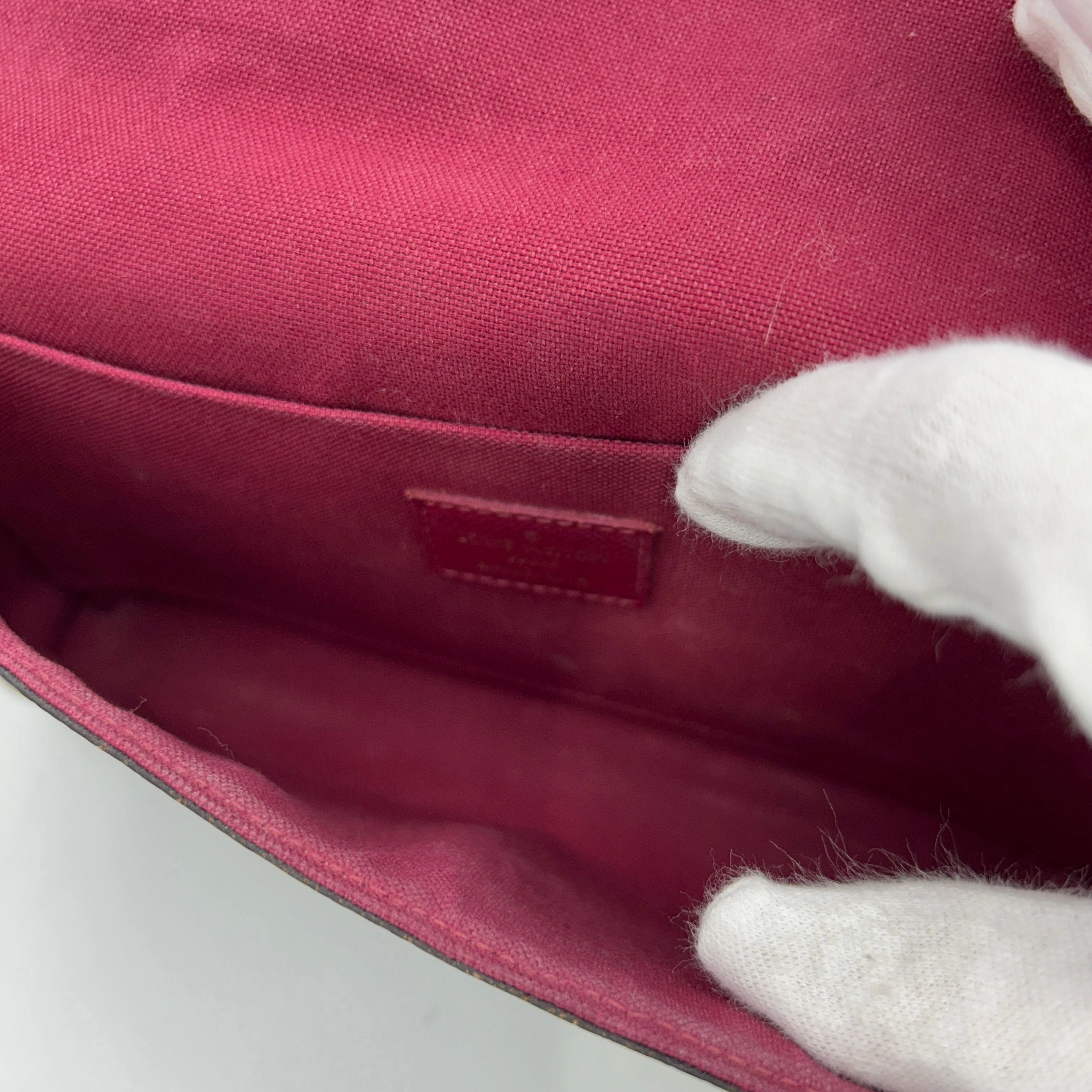 Louis Vuitton Pochette Felicie Crossbody Monogram Fuchsia CNbwz9890