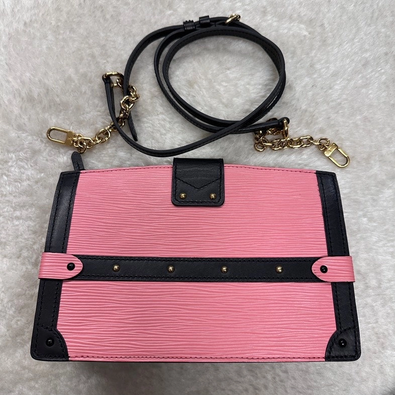 Louis Vuitton Pre-loved Pink and Black Crossbody Bag BAT