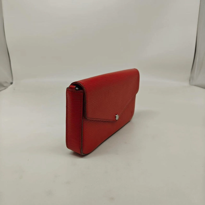 Louis Vuitton Red Patent Pochette 3 in 1 Clutch/Crossbody Bag