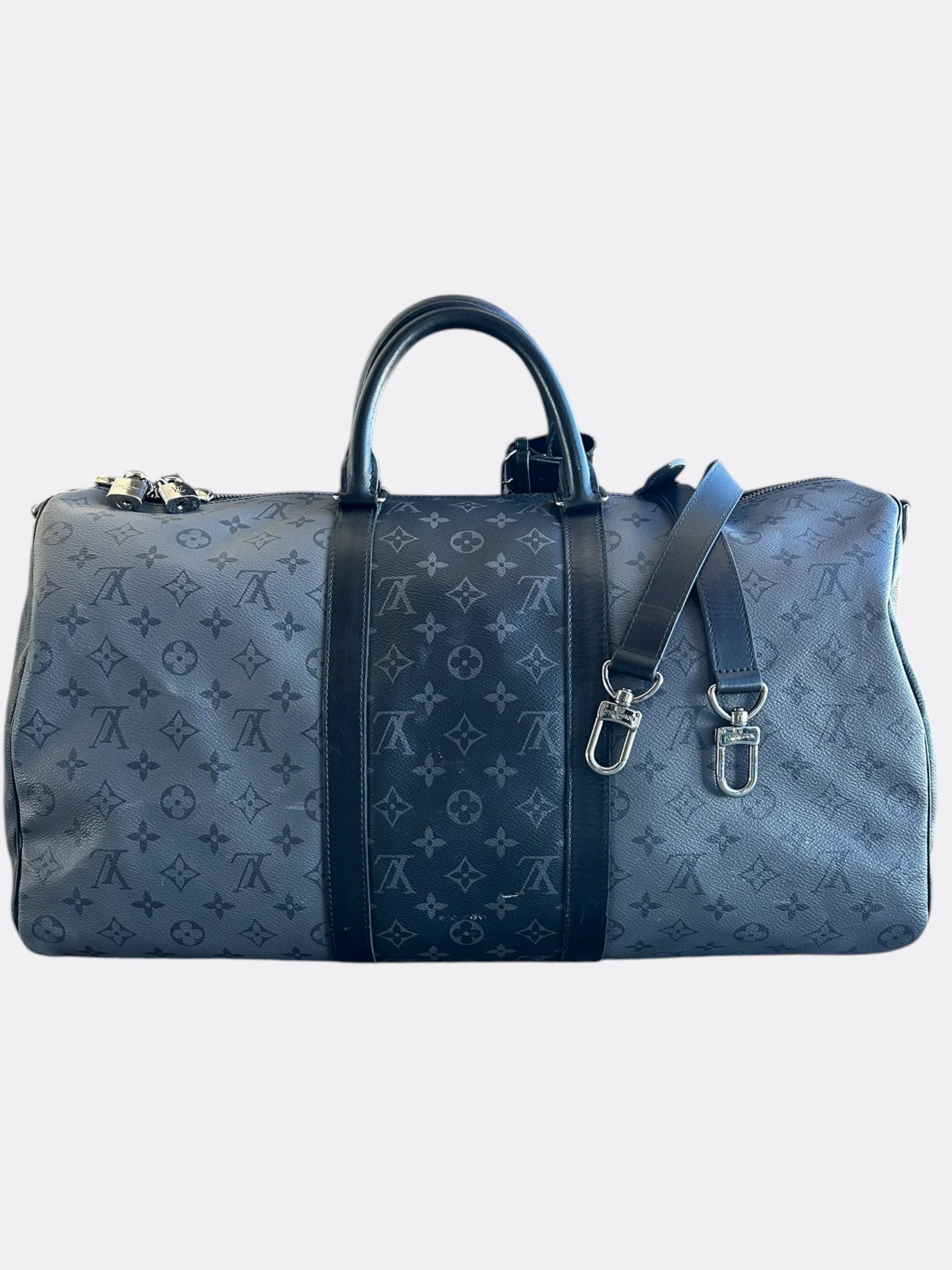 Louis Vuitton Reverse Monogram Eclipse Keepall 50