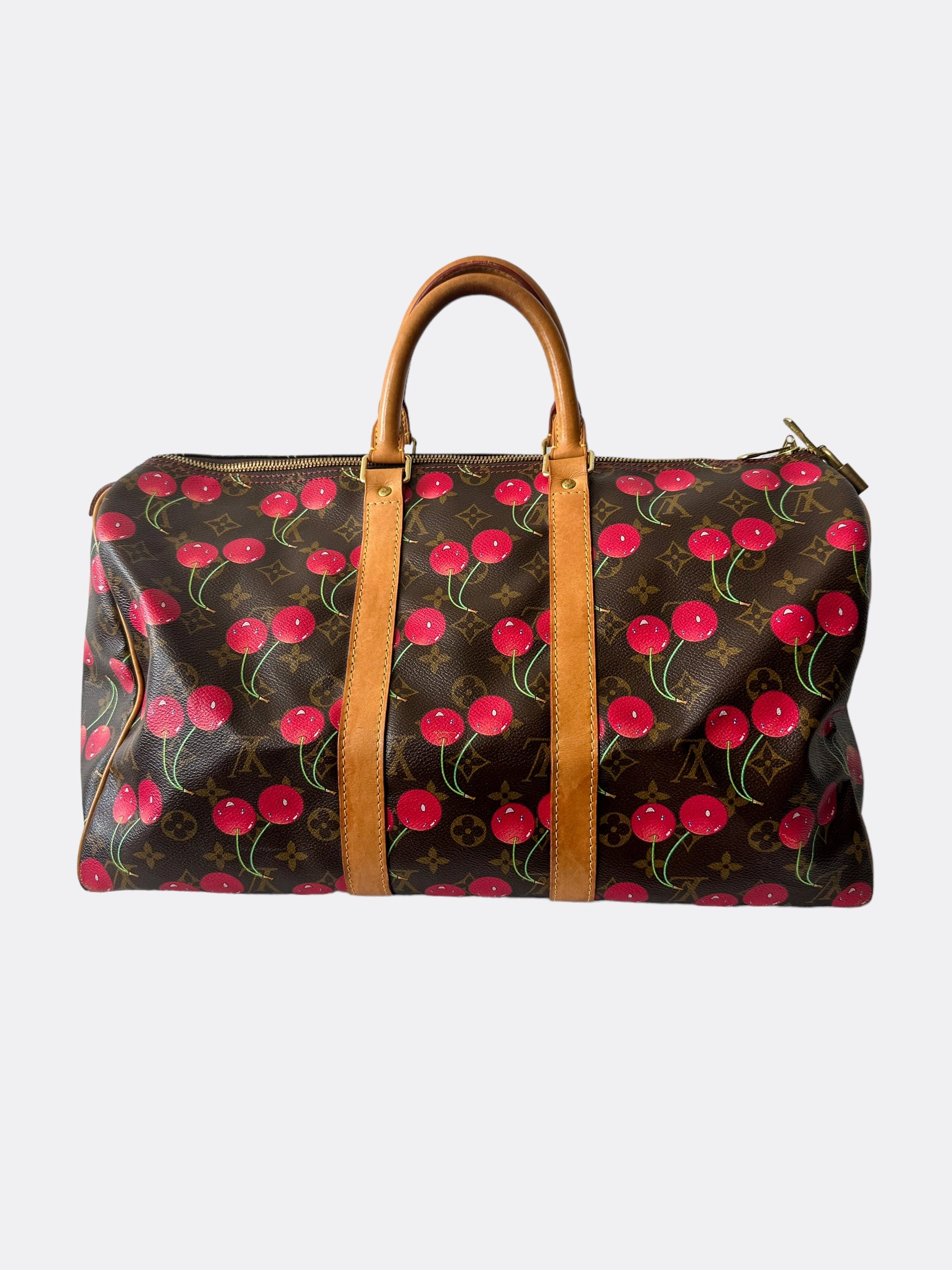 Louis Vuitton Takashi Murakami Cherry Keepall 45