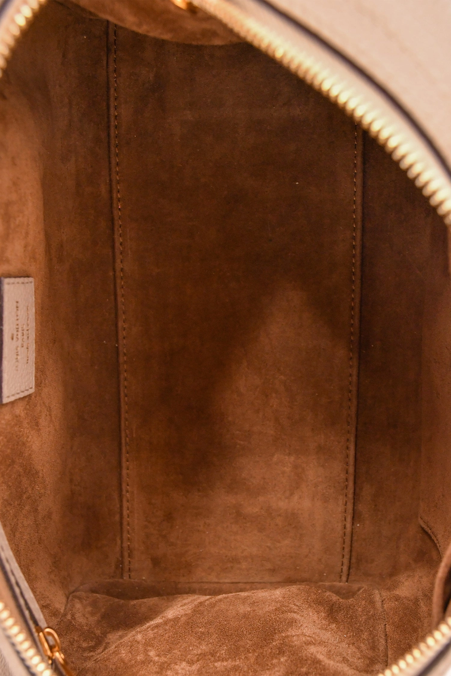 Louis Vuitton X Sofia Coppola 2013 Beige Leather SC PM Bag with Strap
