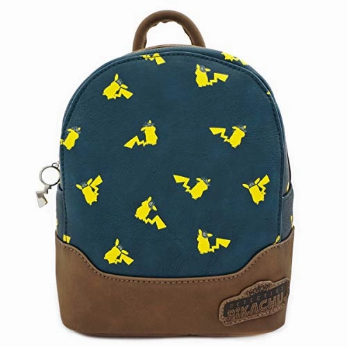 Loungefly Detective Pikachu Micro Mini Backpack Wallet Set