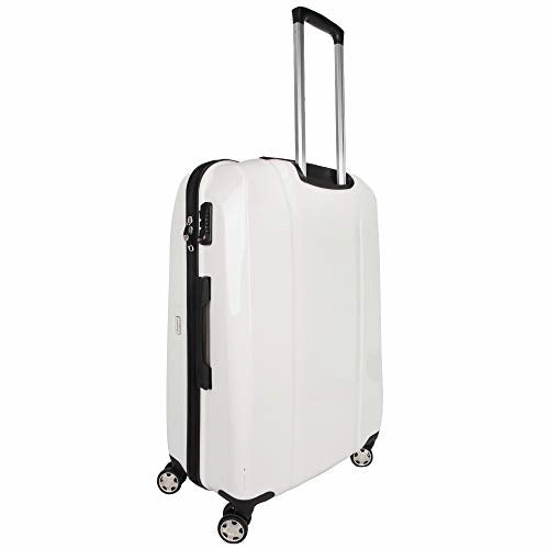 Luggage 20 Inch Carry On Hardside with Spinner Wheels TSA Lock PC   ABS Lightweight Waterproof Zipper for Business Travel
