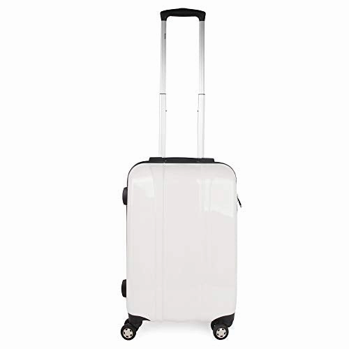 Luggage 20 Inch Carry On Hardside with Spinner Wheels TSA Lock PC   ABS Lightweight Waterproof Zipper for Business Travel