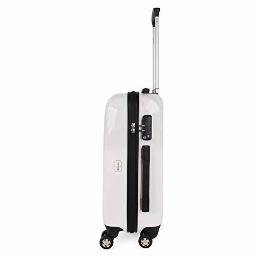 Luggage 20 Inch Carry On Hardside with Spinner Wheels TSA Lock PC   ABS Lightweight Waterproof Zipper for Business Travel