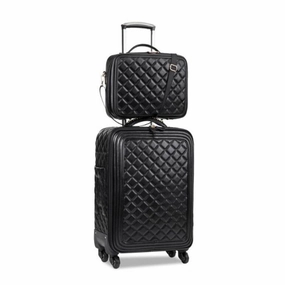 Luggage Sets,16/20/24 Inch Lady Carry-On Trolley Case,High-Quality Leather Suitcase,Retro