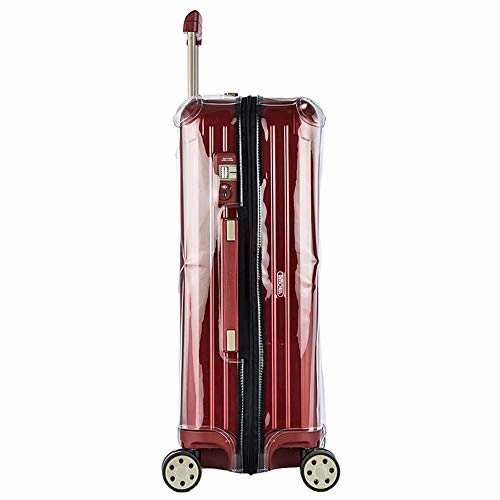 Luggage Skin Protector Clear PVC Transparent Cover for RIMOWA Cabin Multiwheel Salsa Deluxe (for 830.63.50.4)