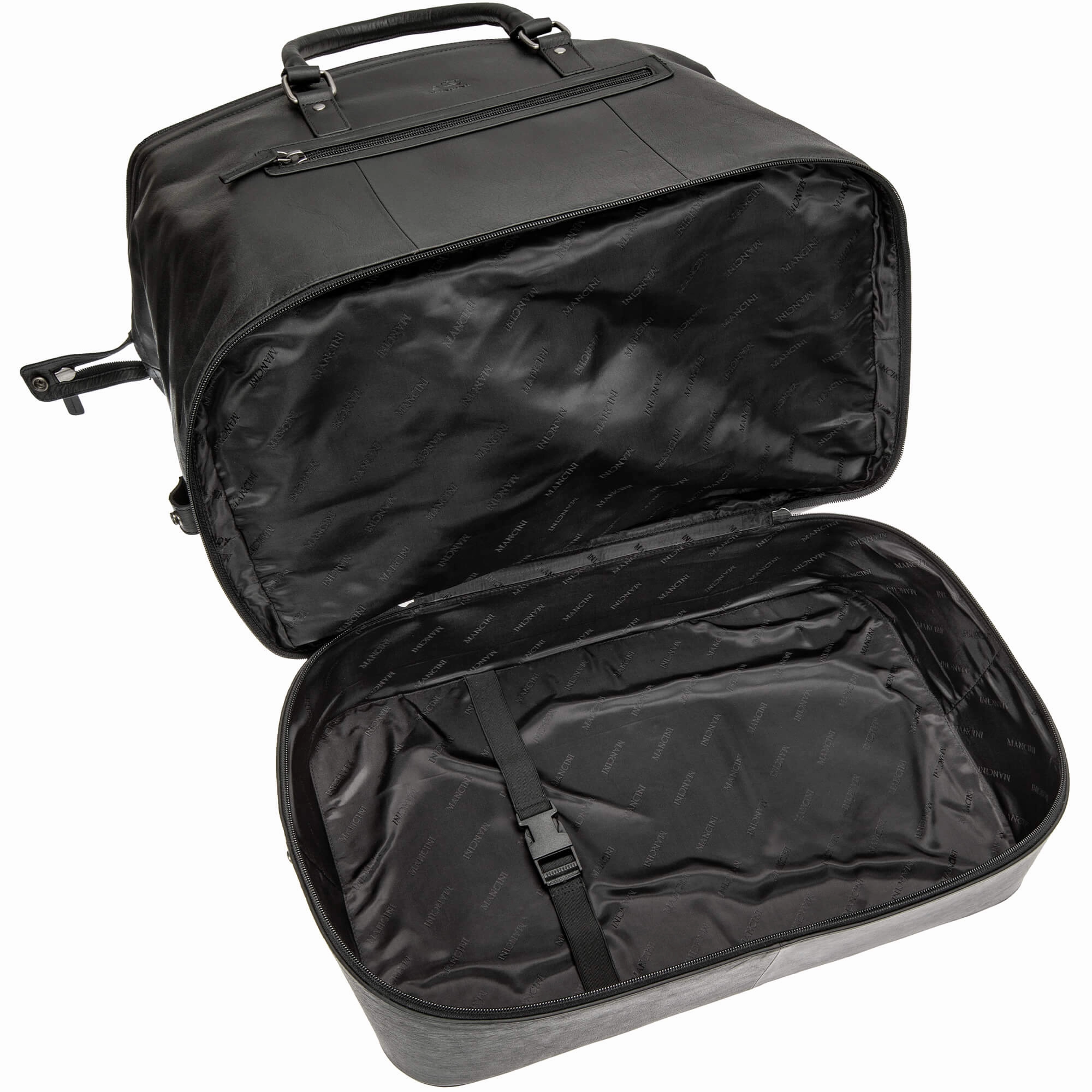 Mancini BUFFALO Double Compartment Duffle Bag