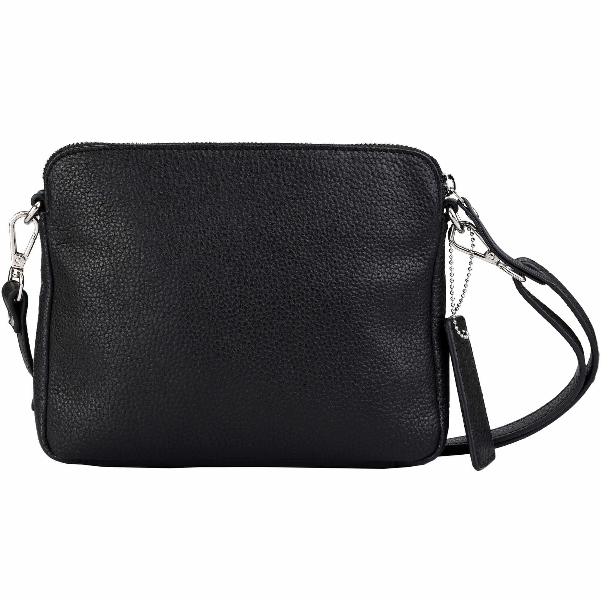Mancini Pebbled Valerie Small Crossbody Bag