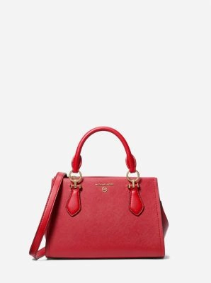 Marilyn Small Saffiano Leather Crossbody Bag