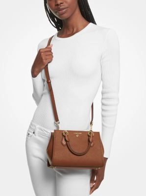 Marilyn Small Saffiano Leather Crossbody Bag