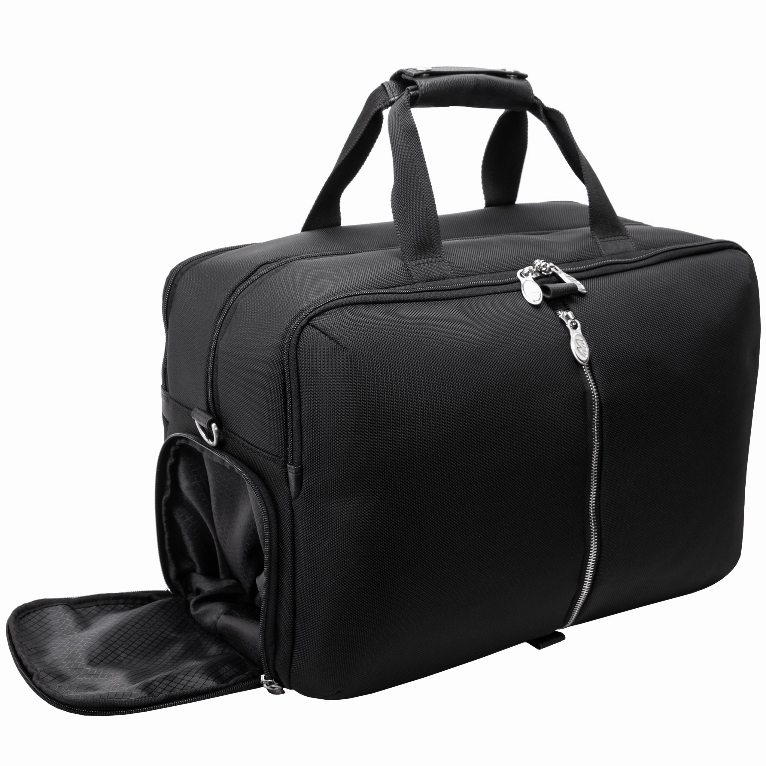 McKlein USA Avondale 22" Nylon Triple Compartment Carry-All Travel Laptop Duffel