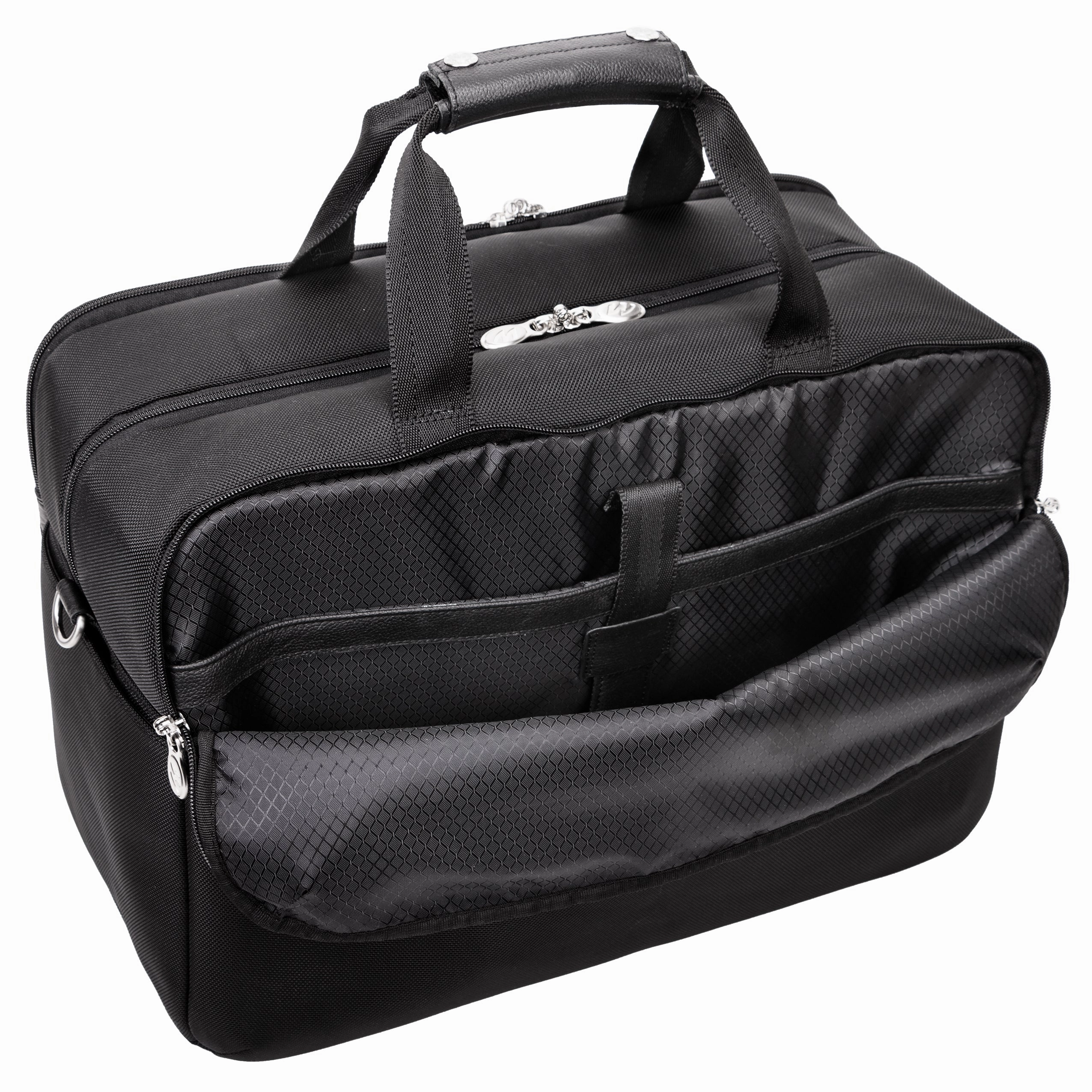 McKlein USA Avondale 22" Nylon Triple Compartment Carry-All Travel Laptop Duffel
