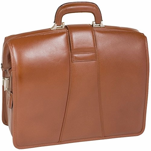 McKlein USA HARRISON V series 17" Partners Laptop Lawyers Briefcase in Black