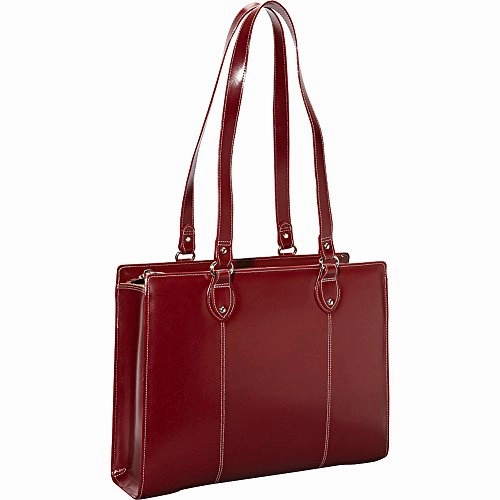 McKlein USA Joliet 15" Leather Laptop Tote EXCLUSIVE (Black)