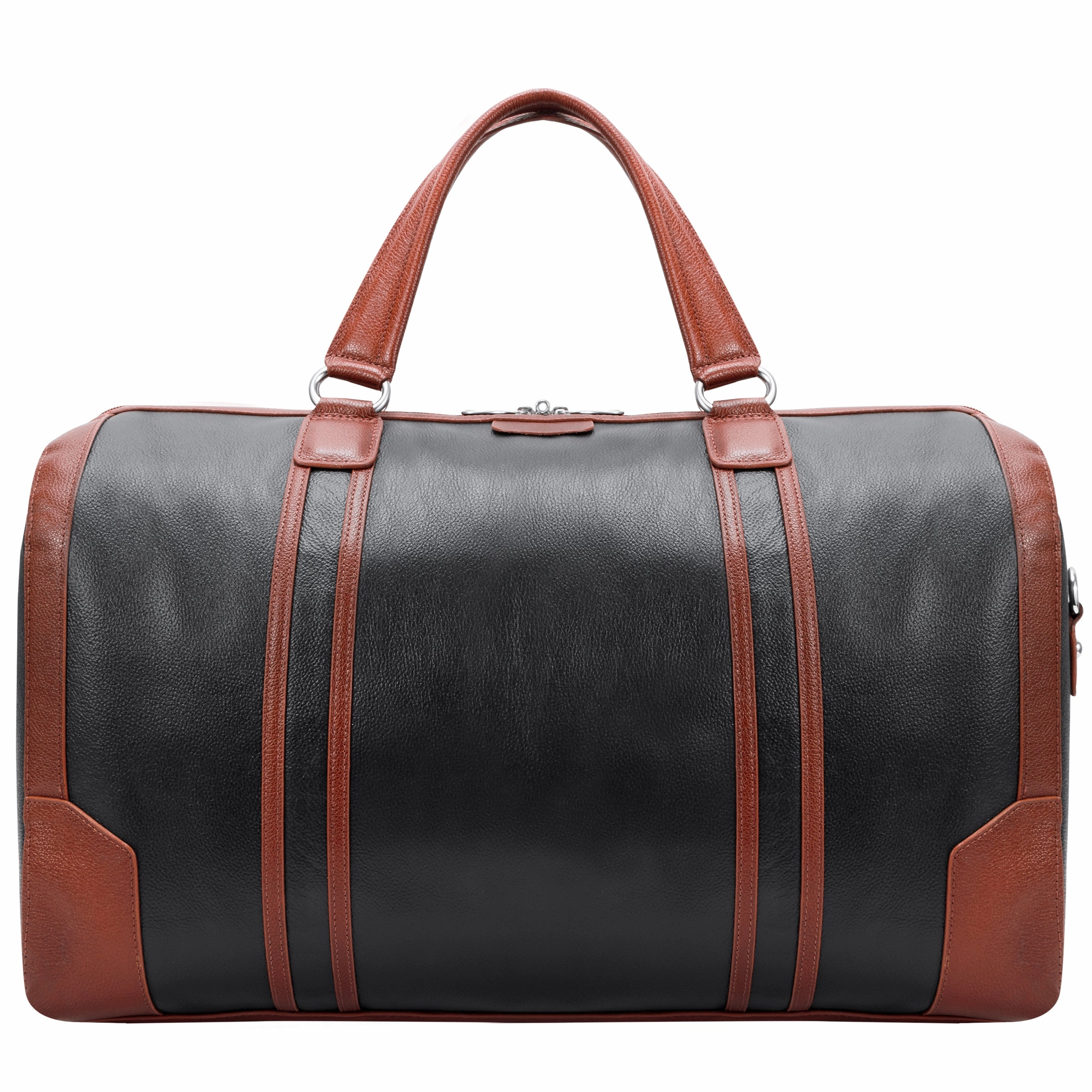 McKlein USA Kinzie 20" Leather Two-Tone Tablet Carry-All Duffel