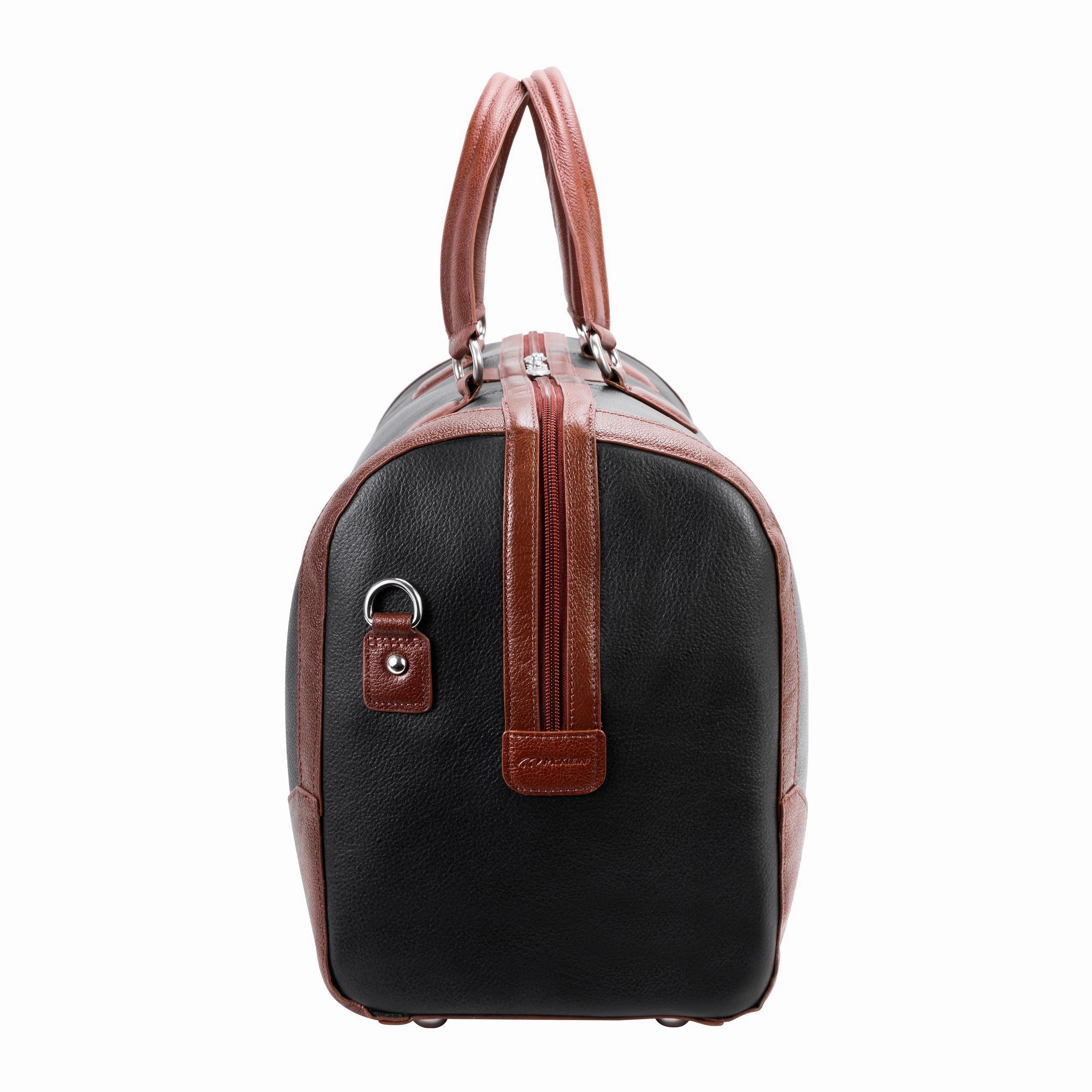 McKlein USA Kinzie 20" Leather Two-Tone Tablet Carry-All Duffel