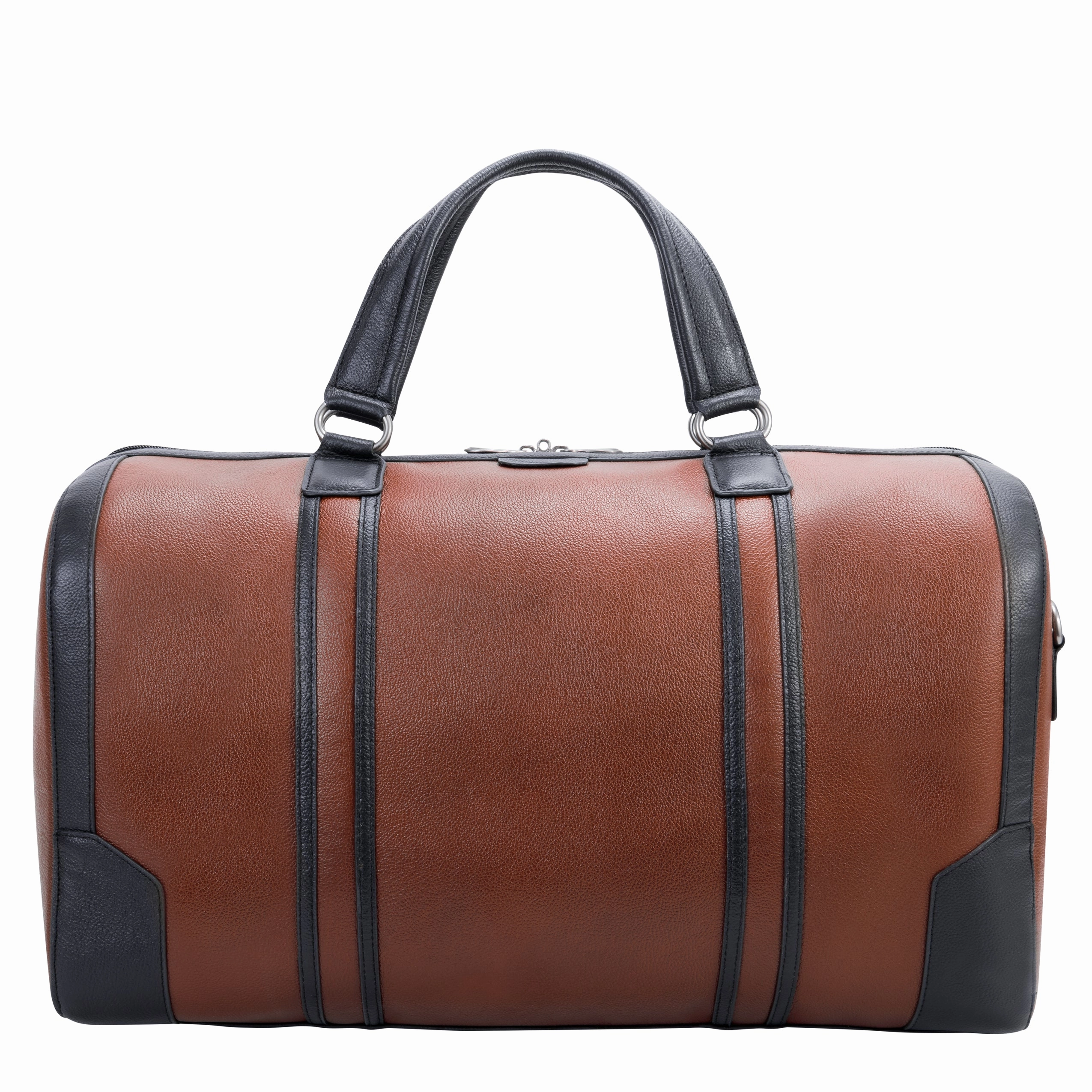 McKlein USA Kinzie 20" Leather Two-Tone Tablet Carry-All Duffel