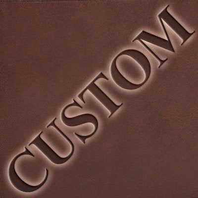 McKlein USA [Personalized Initials Embossing] Mens Laptop Bag Springfield 17" Leather Fly-Through Checkpoint-Friendly Laptop Case in Brown