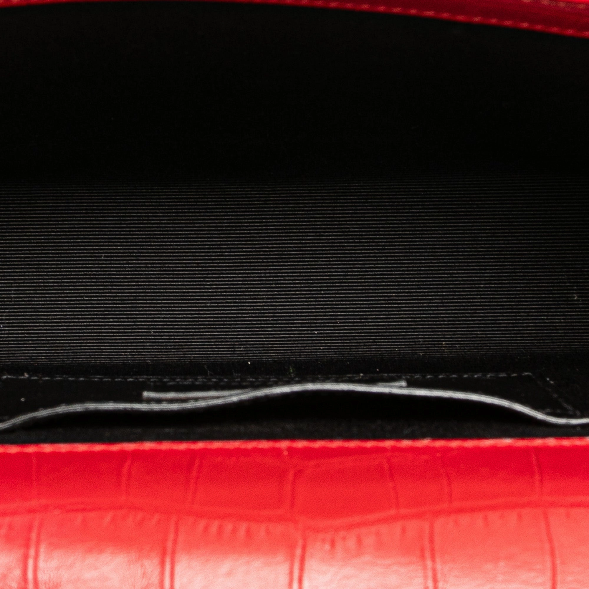 Medium Embossed Kate Tassel Crossbody