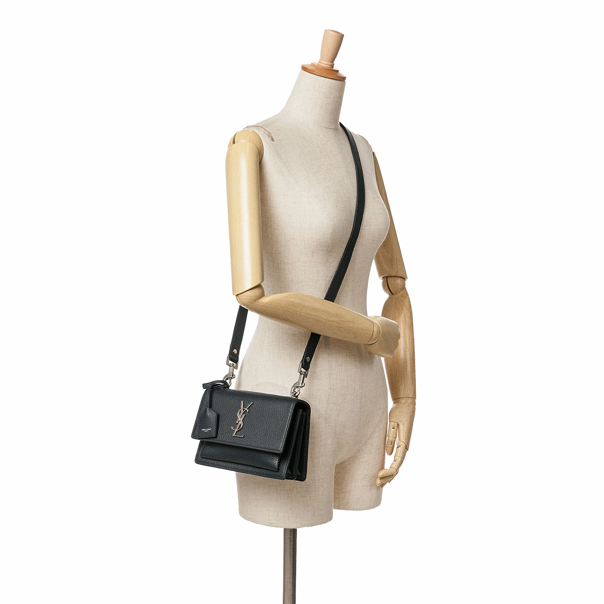 Medium Grained Calfskin Monogram Sunset Crossbody