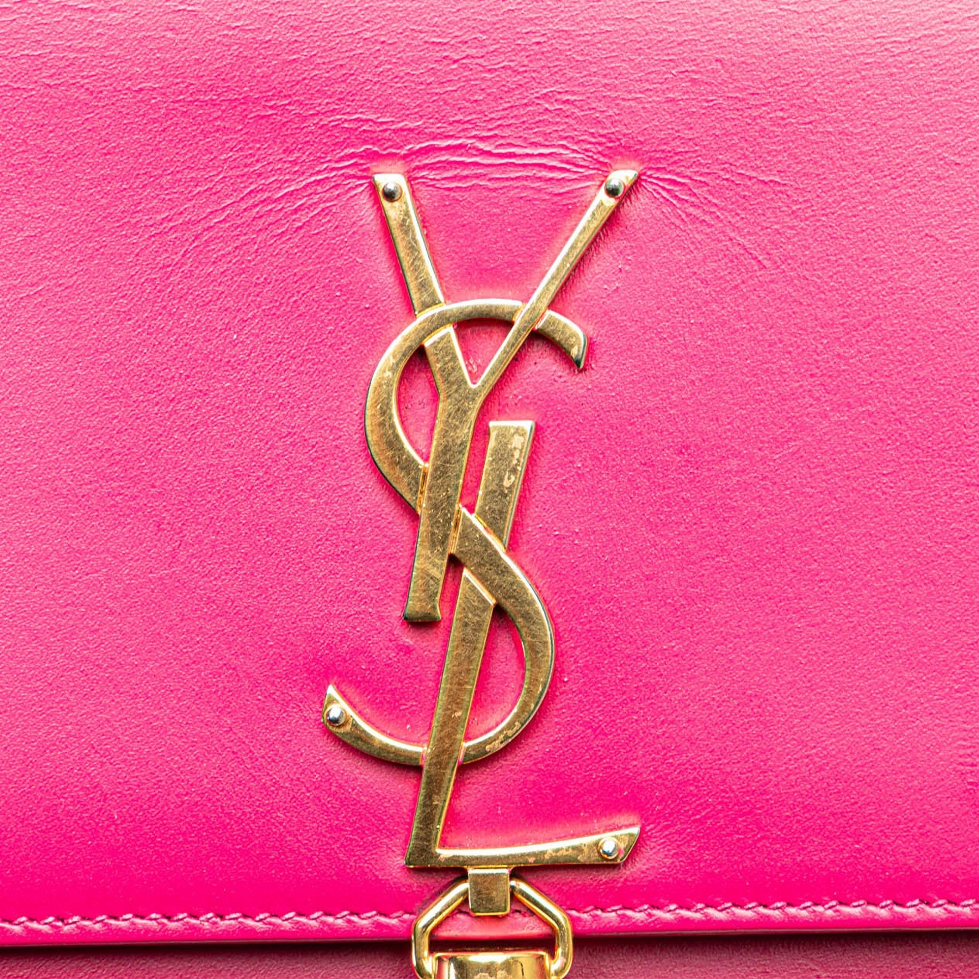 Medium Smooth Calfskin Classic Monogram Kate Tassel Crossbody