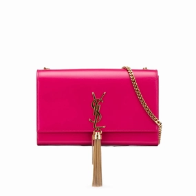 Medium Smooth Calfskin Classic Monogram Kate Tassel Crossbody