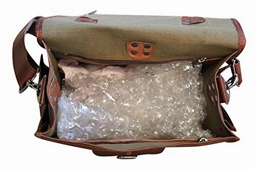 Men'S Leather Backpack/Office/ Brief/Laptop /Messenger Bag. 3 Bags In One