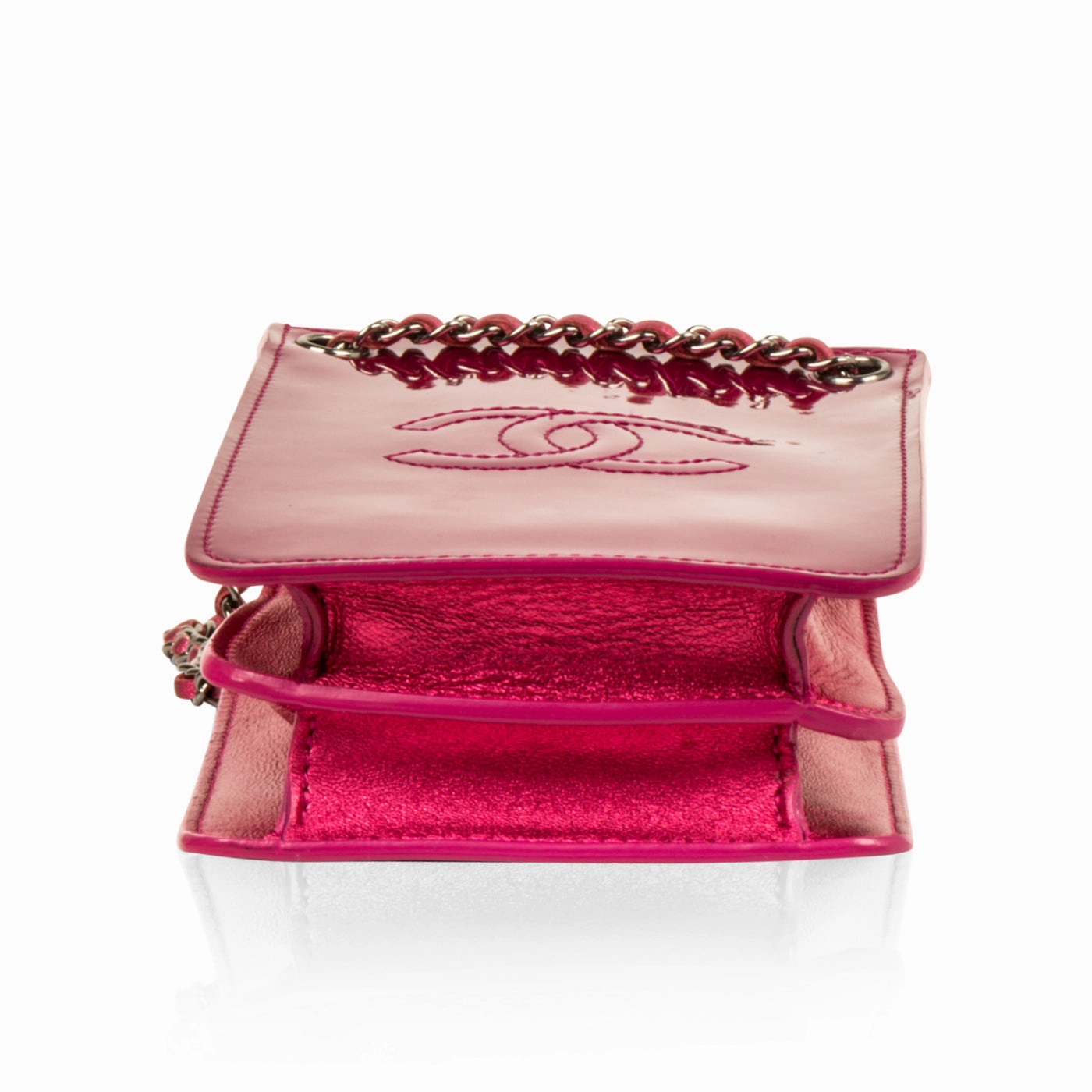 Metallic Pink Phone Crossbody