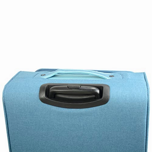 Mia Toro M1134-28In-Blu Italy Vasto Softside 28 Inch Spinner, Blue