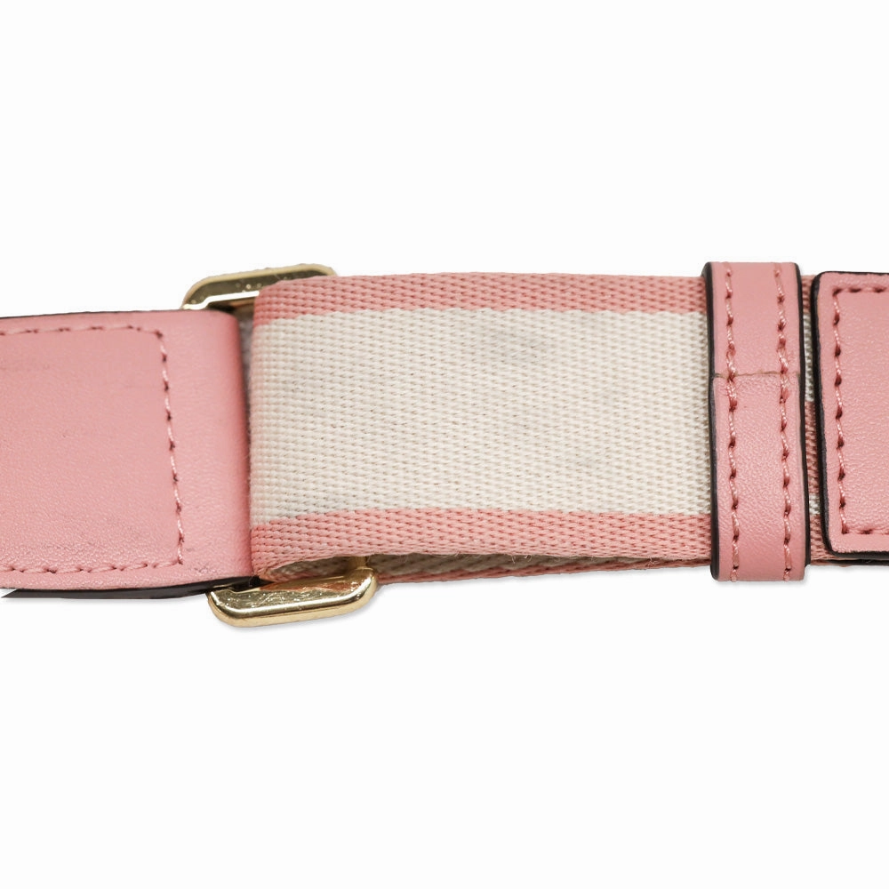 Michael Kors Jet Set Large Pink Leather Crossbody Bag