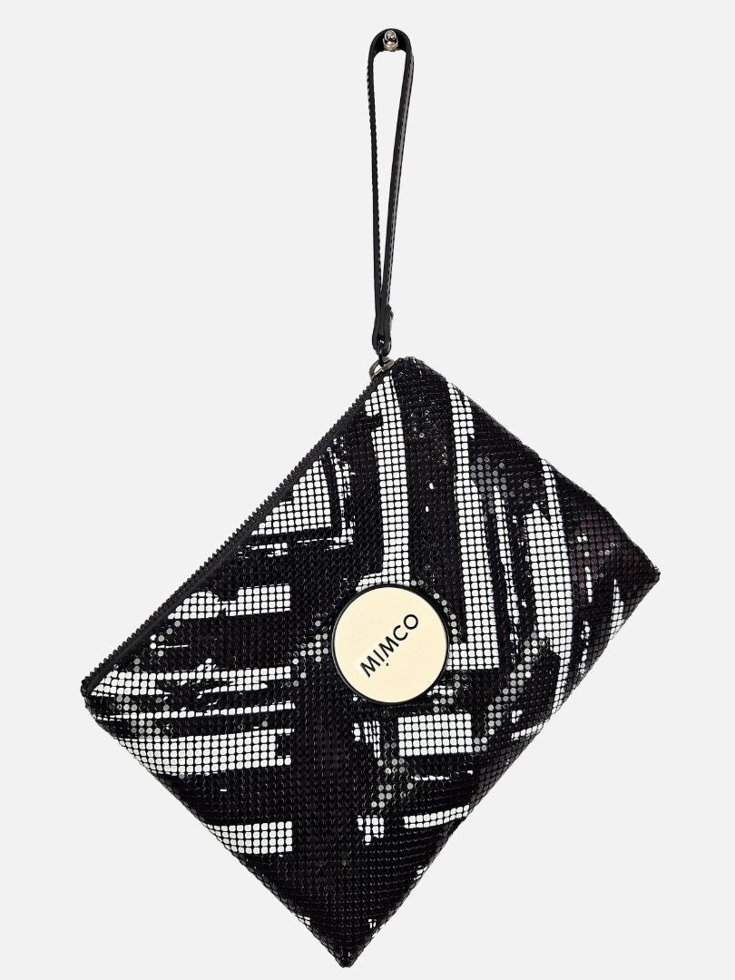 Mimco Brushstroke Glomesh Clutch