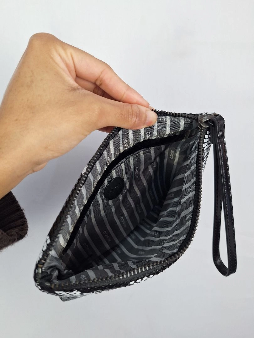 Mimco Brushstroke Glomesh Clutch
