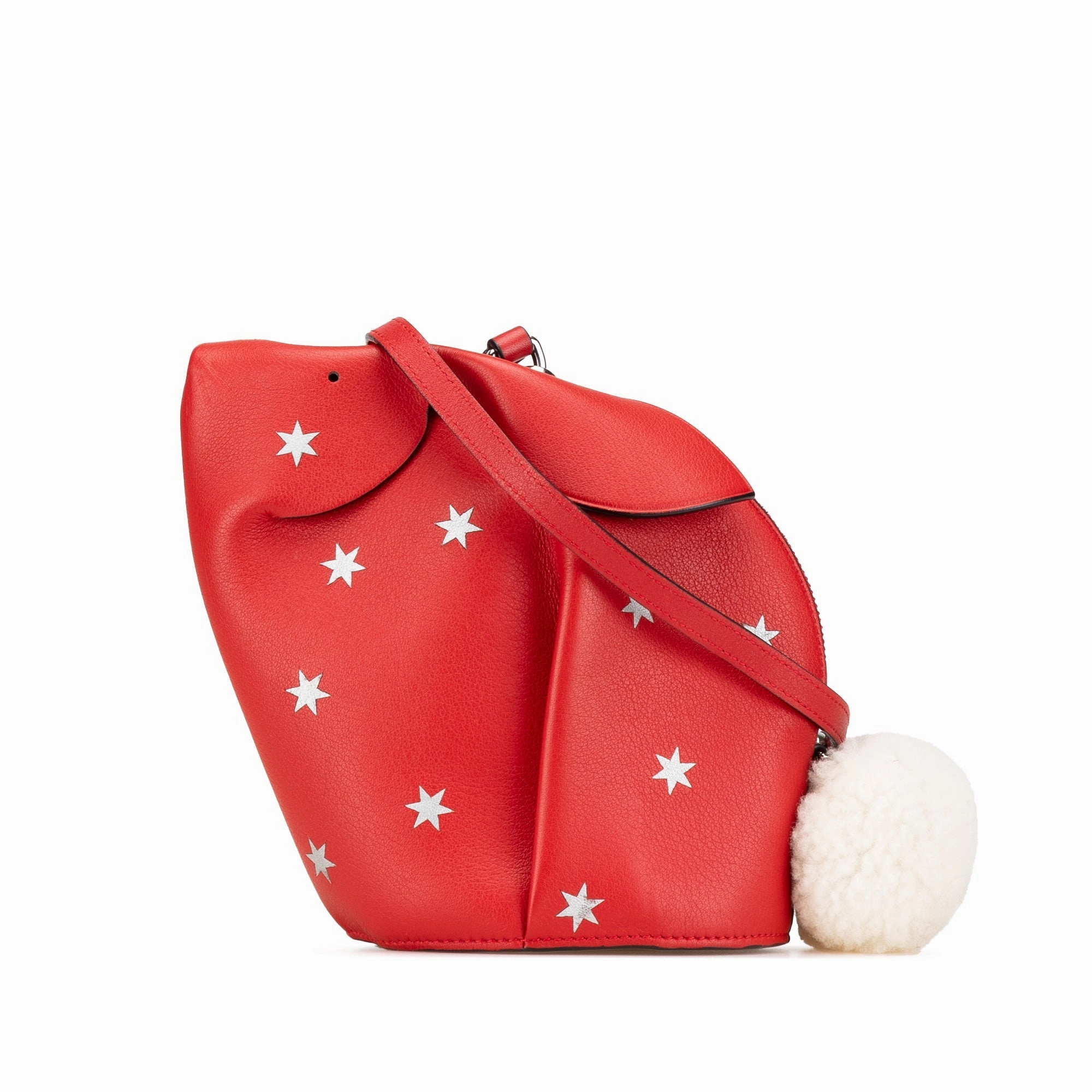 Mini Calfskin Bunny Star Crossbody