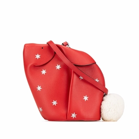 Mini Calfskin Bunny Star Crossbody