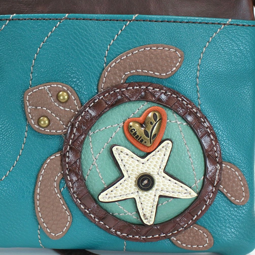Mini Crossbody - Sea Turtle (Turquoise)
