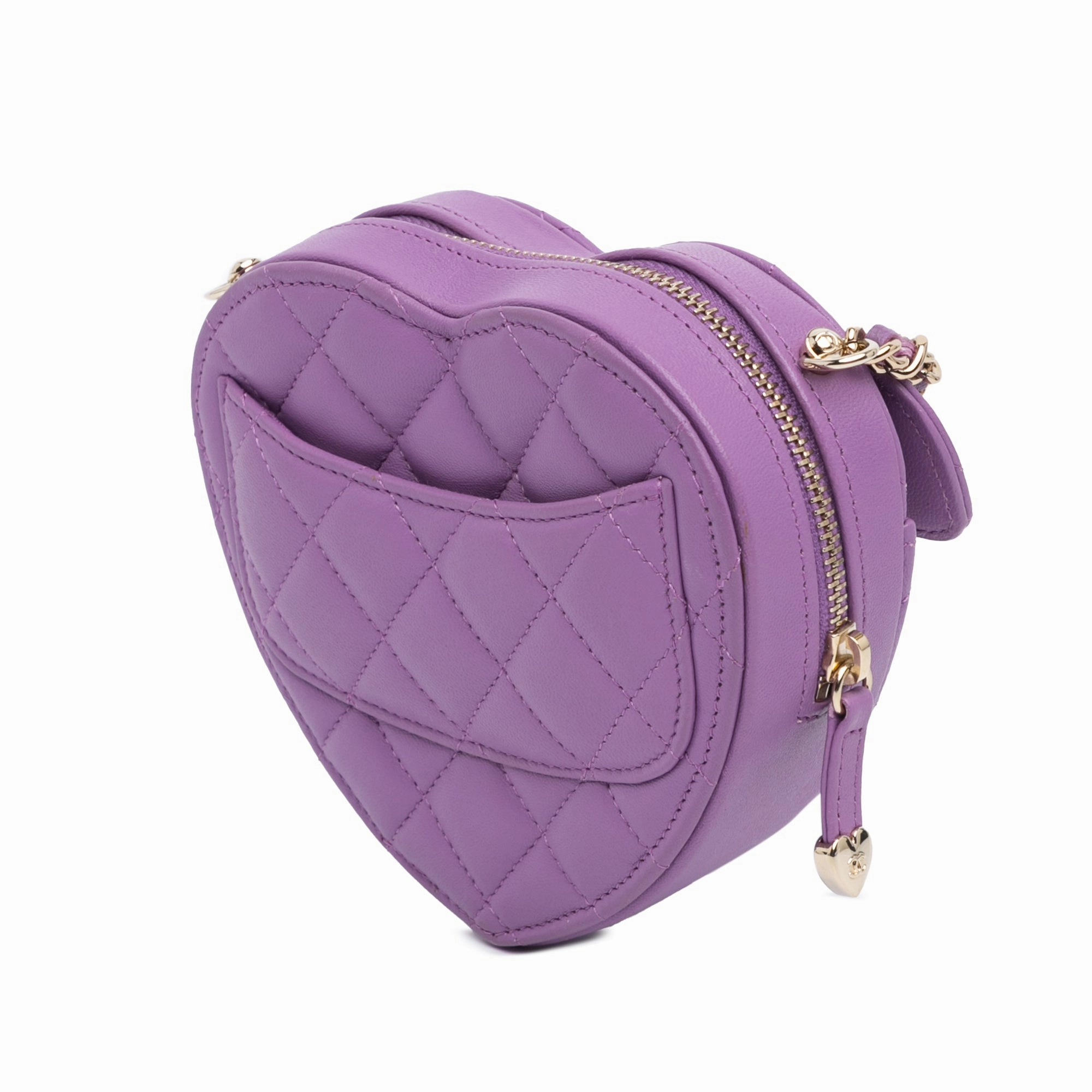 Mini Lambskin CC in Love Heart Crossbody