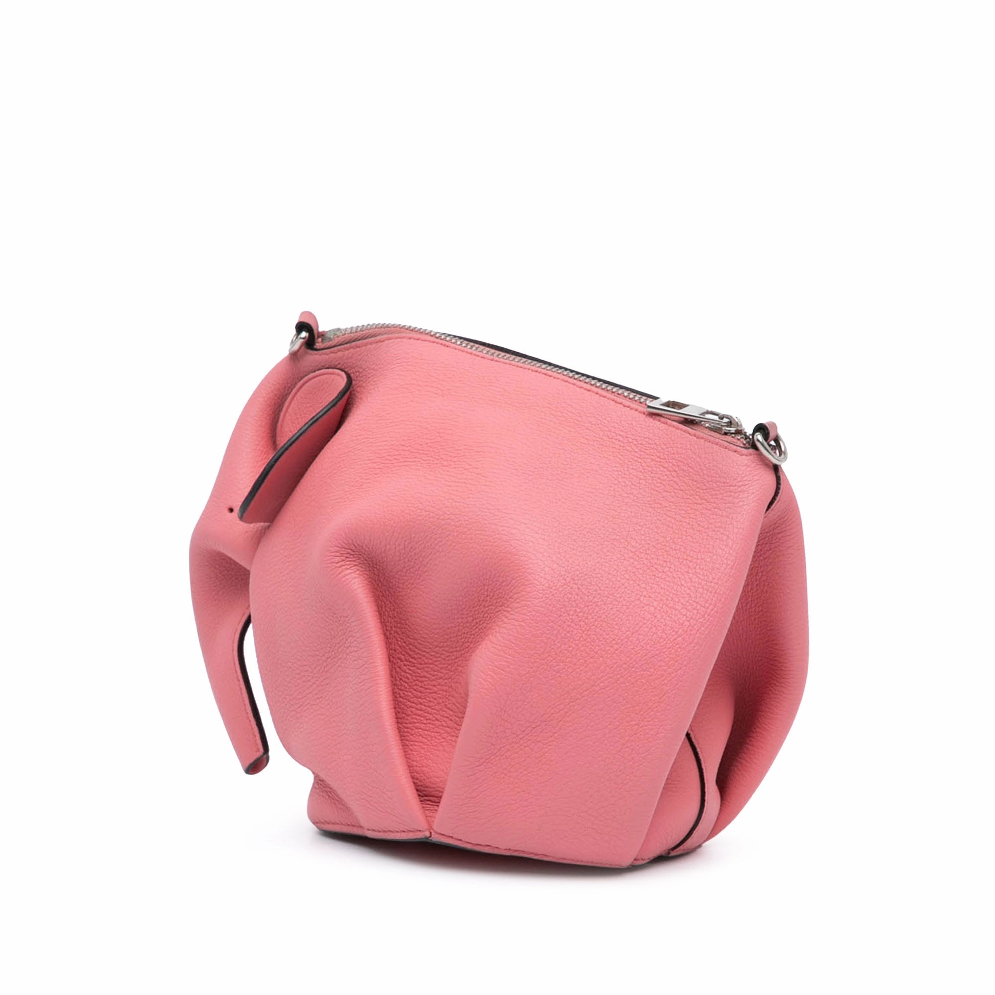 Mini Leather Elephant Crossbody