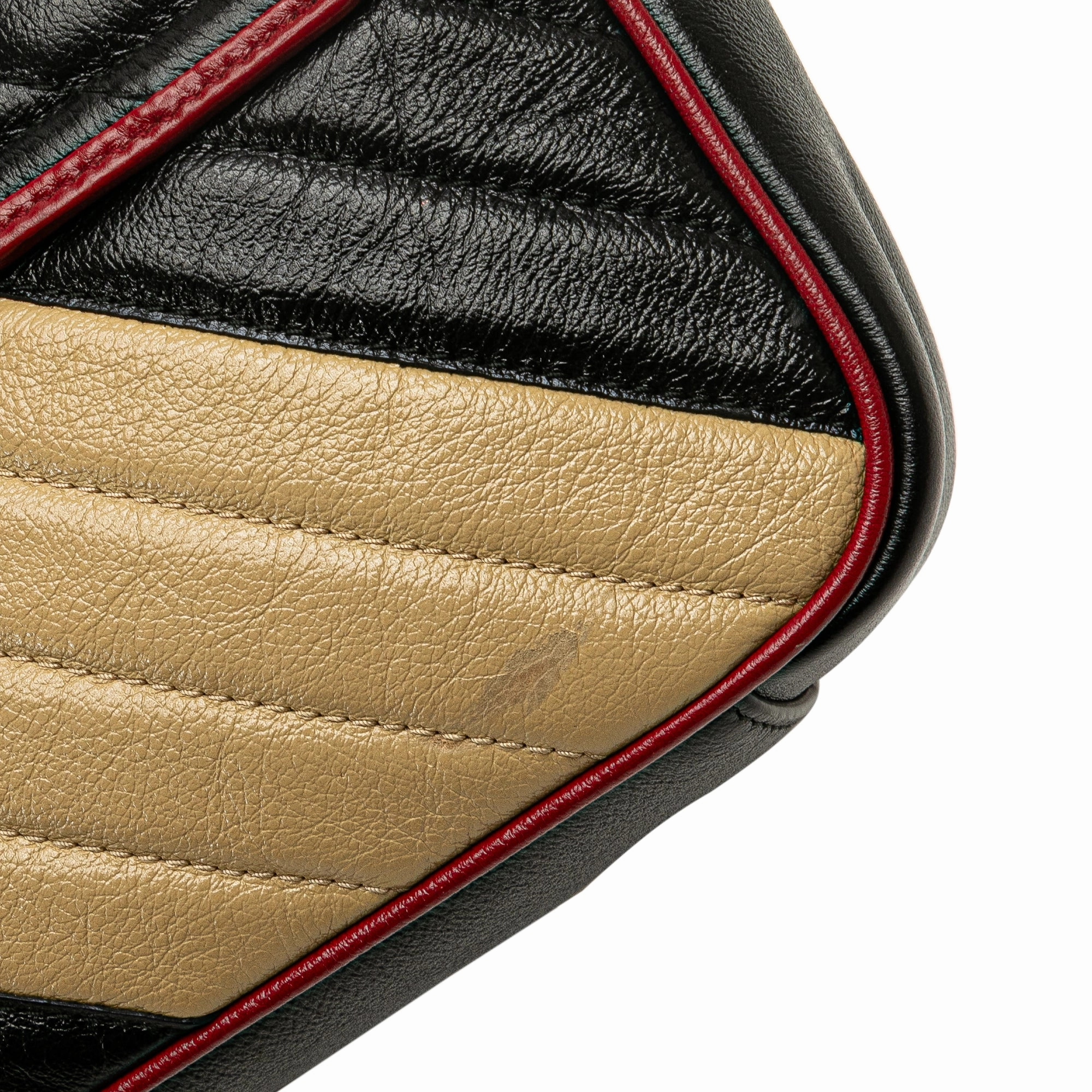 Mini Leather GG Marmont Torchon Crossbody