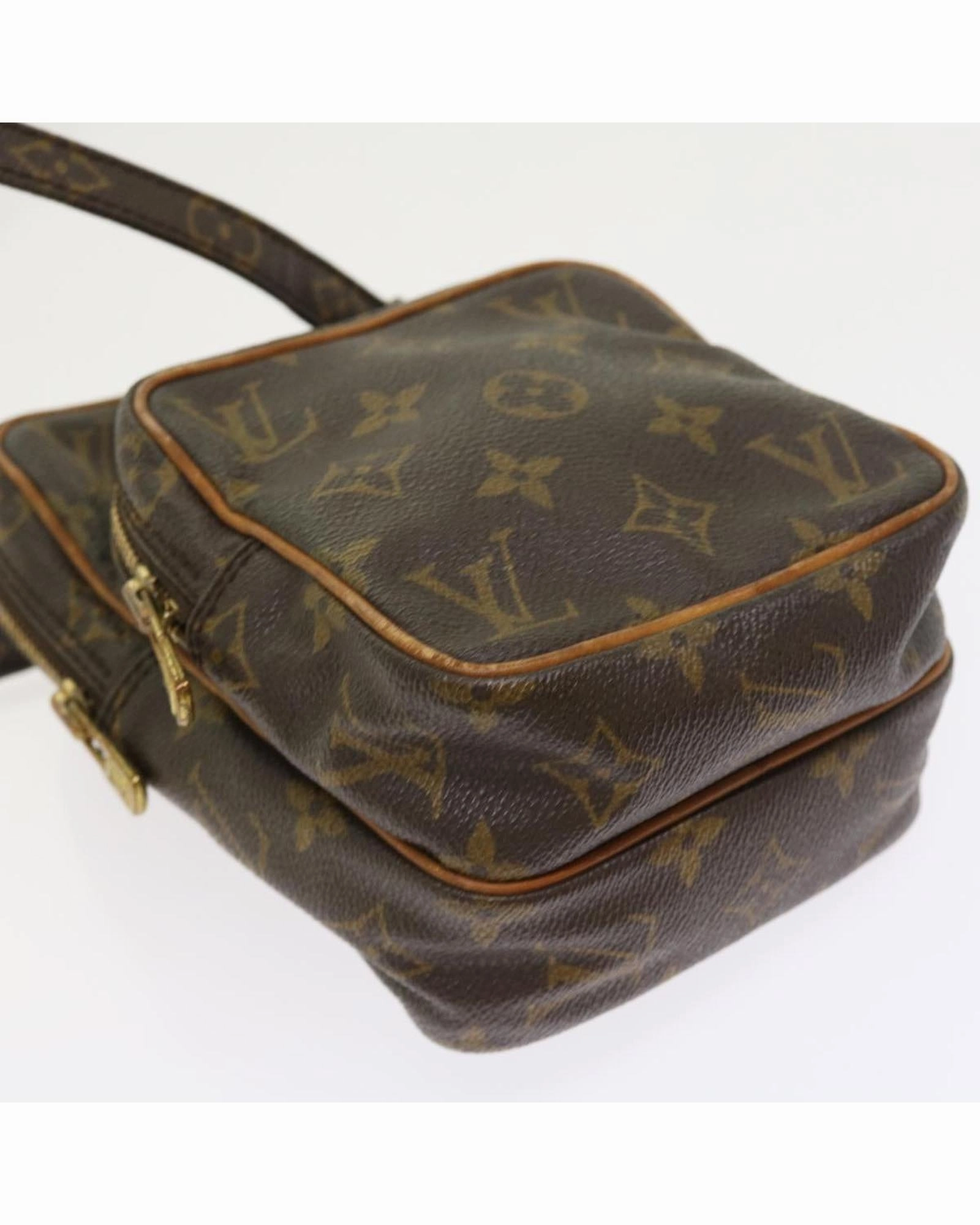 Mini Lin Crossbody Monogram Canvas Bag