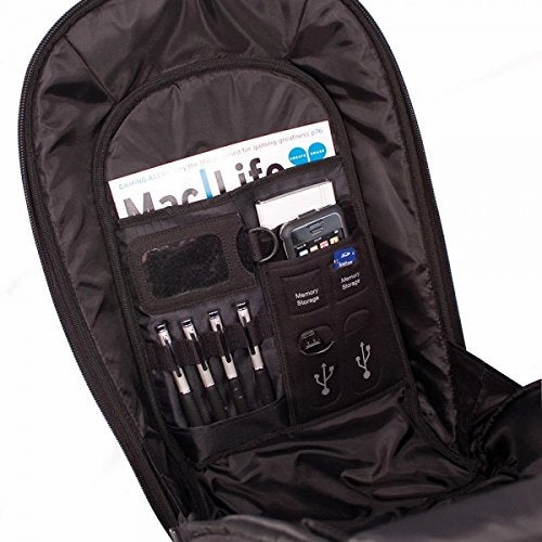 Mobile Edge Eco-Friendly Canvas Backpack - 14.1" - Black (Mecbpm1)