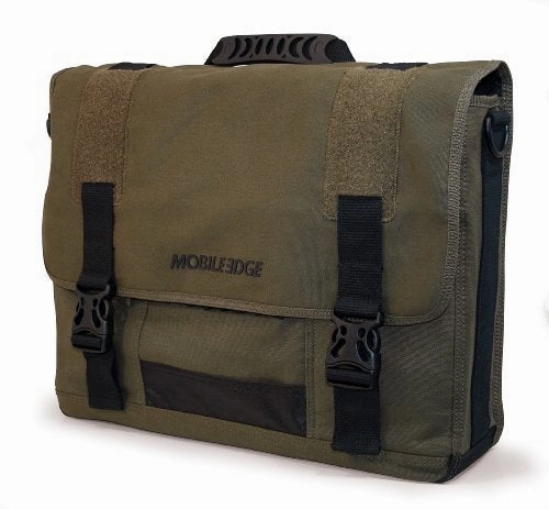 Mobile Edge Eco Laptop Messenger For Laptops Up To 17.3-Inch (Green)