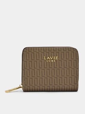 Mono Flap25 Zip Around Small Wallet