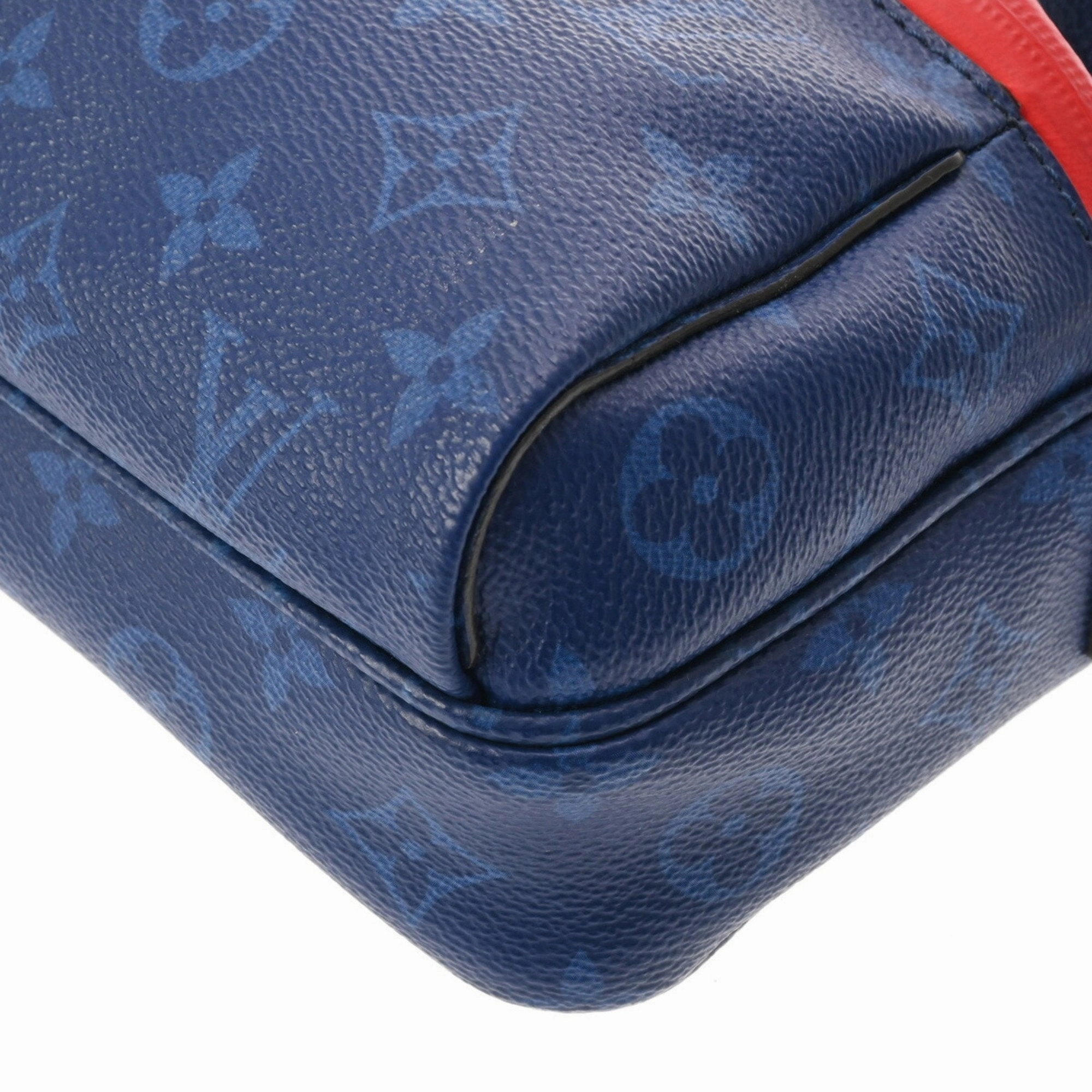 Monogram Denim Blue Crossbody Bag