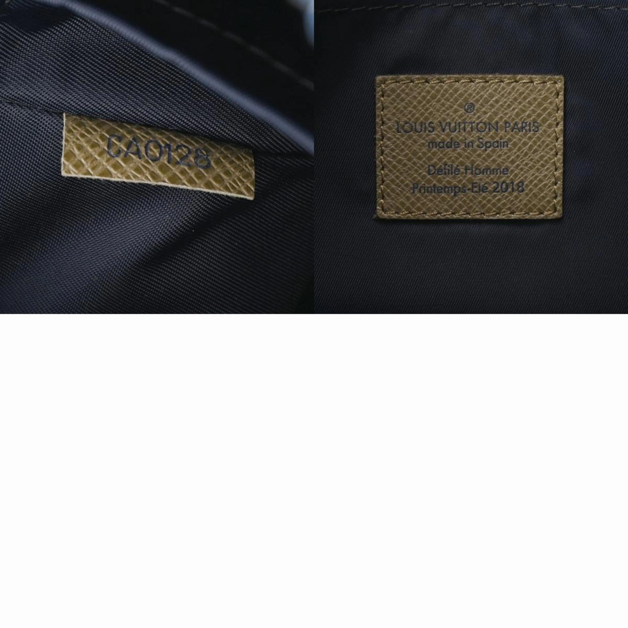 Monogram Denim Blue Crossbody Bag